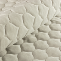 łóżko tapicerowane pikowane w karo - 15