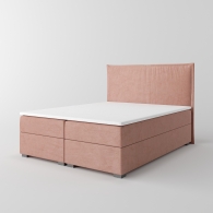 tapicerowane łóżko kontynentalne - 9
