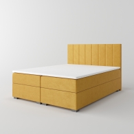 tapicerowane łóżko kontynentalne - 4