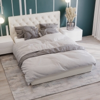 łóżko tapicerowane - 42