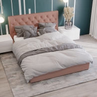 łóżko tapicerowane - 46