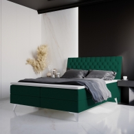 tapicerowane łóżko kontynentalne - 19