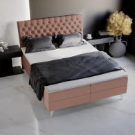 tapicerowane łóżko kontynentalne - 44