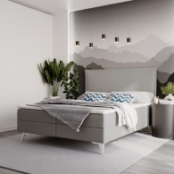 tapicerowane łóżko kontynentalne - 31