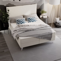 tapicerowane łóżko kontynentalne - 38