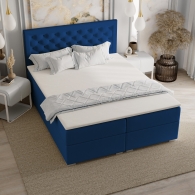 tapicerowane łóżko kontynentalne - 44