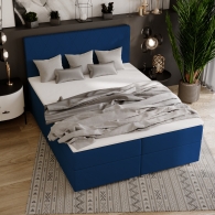 tapicerowane łóżko kontynentalne - 20