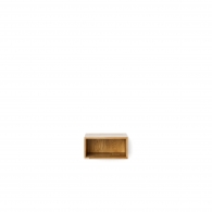 Dębowa wisząca szafeczka bez szuflady - 2